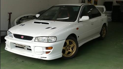 改造車買取スマイルワークスのGC8,インプレッサ入庫画像